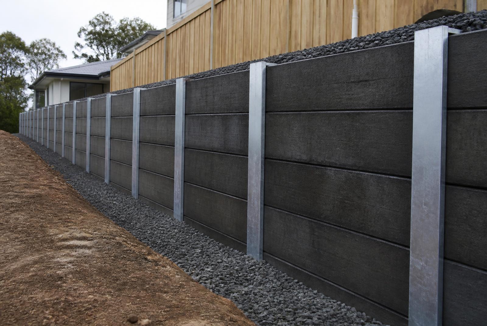 Concrete Sleeper Wall Design Advice — geotechnical engineering project